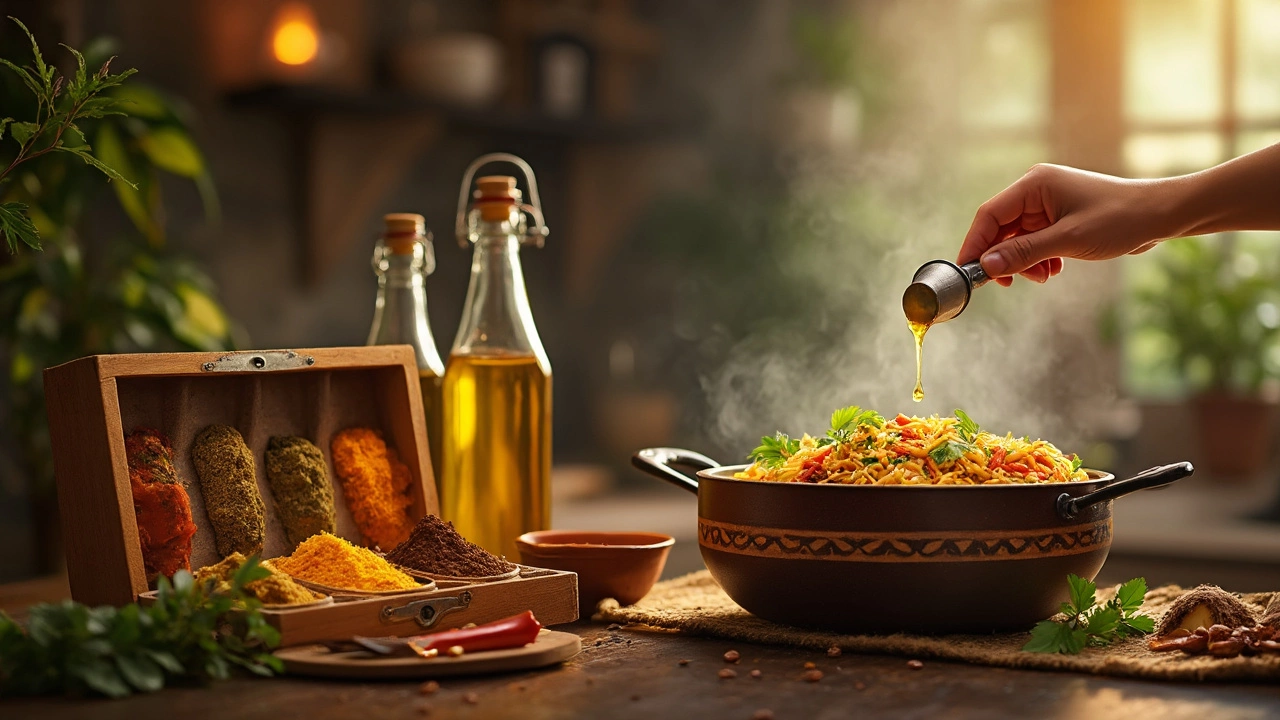 Discovering the Perfect Seasoning Oil for Biryani