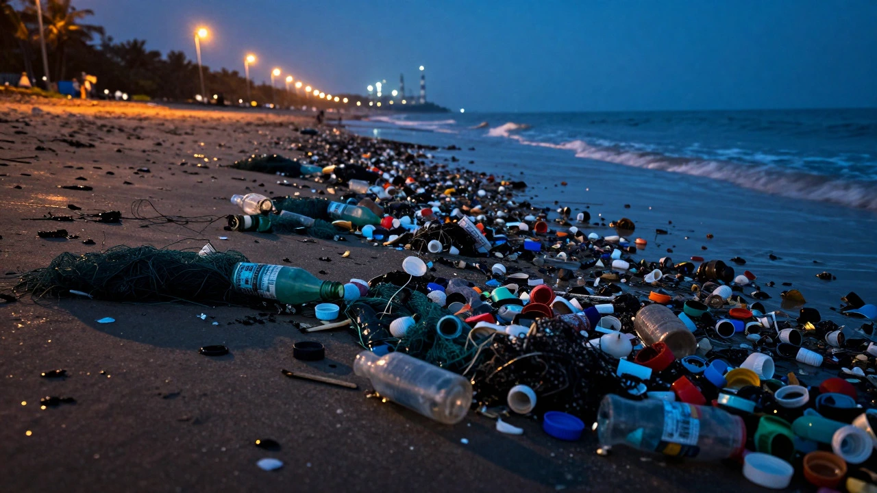 Who Still Dumps Garbage in the Ocean? The Role of Plastic Manufacturers