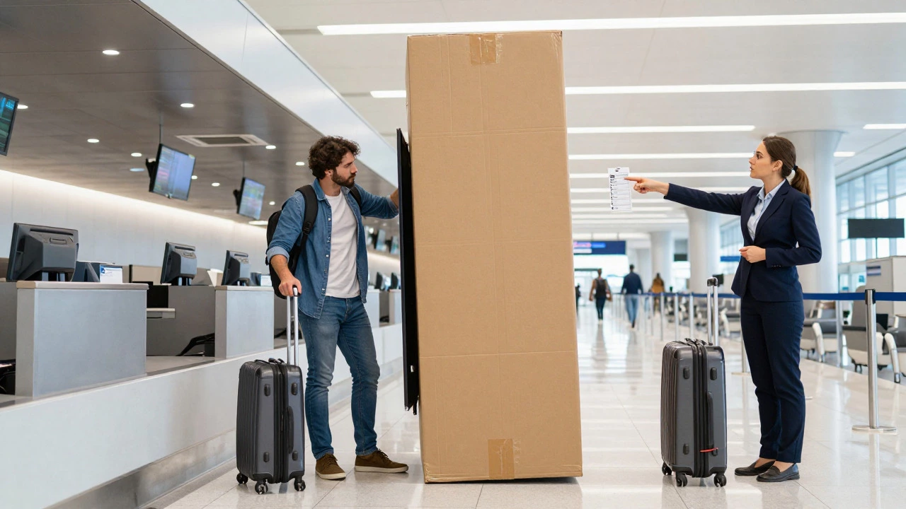 Can I Carry a 65 Inch TV to India from the USA? Customs & Logistics Guide