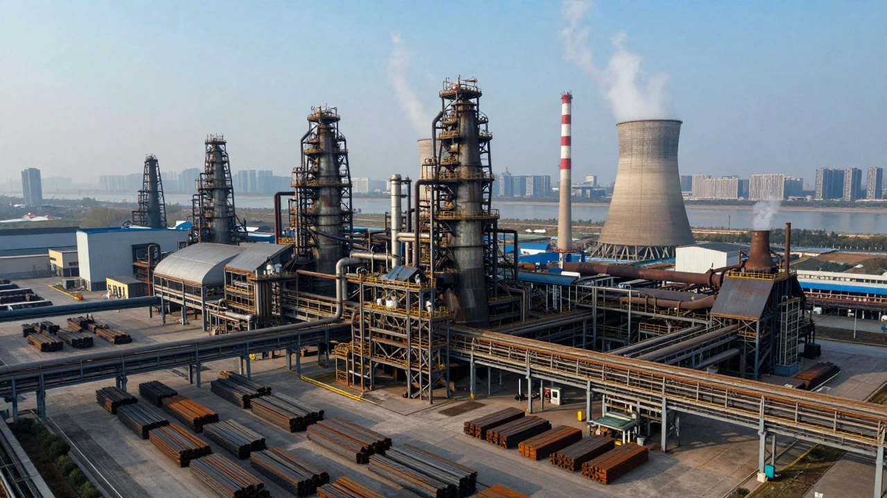 Top 5 Largest Steel Plants in the World: Capacity & Technology
